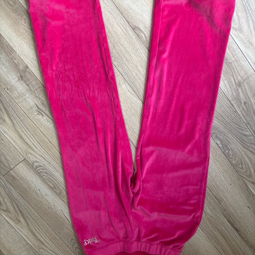 Juicy Couture Pink Velour Pants